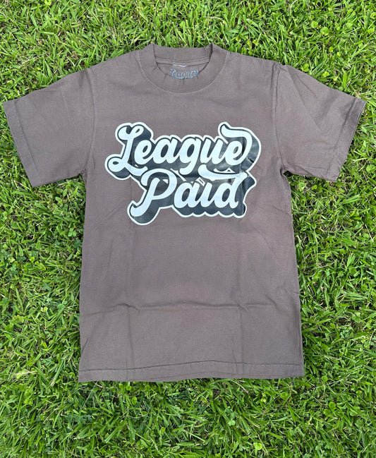 League Paid Print Gray T-Shirt