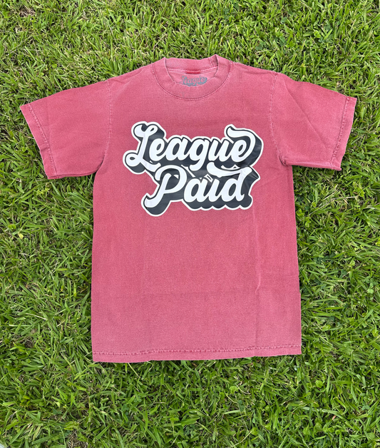 League Paid Print Pink T-Shirt